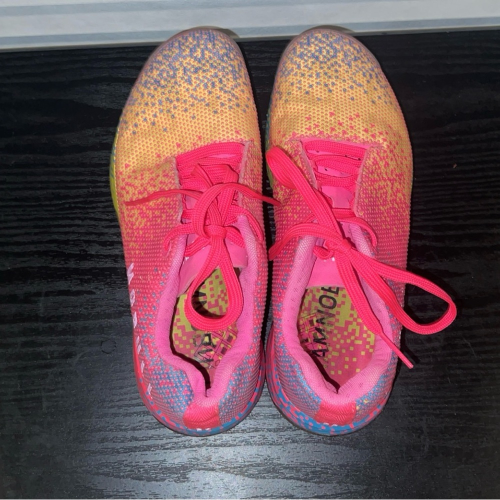 NOBULL Women's Multicolor Neon Glitch Training Shoes - Picture 7 of 9